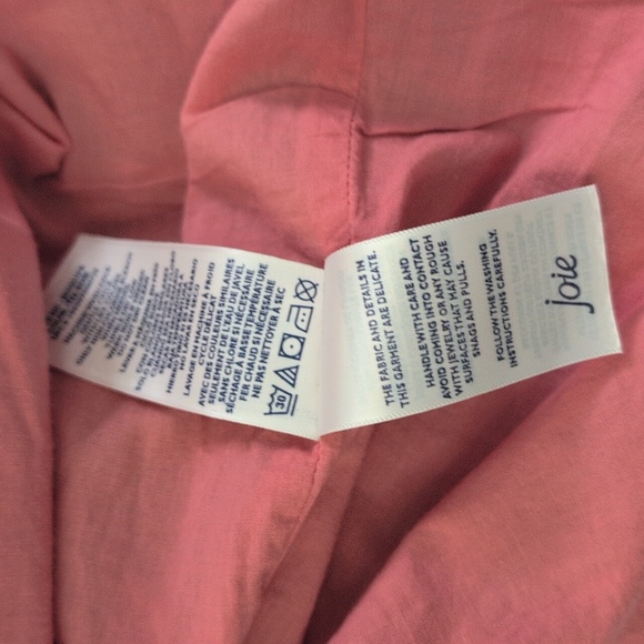 NWT Spring Midi Cotton Joie Maxi tiered dress Tea Rose feminine floral print Med - Picture 16 of 17